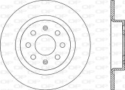 BDA2249.10 Brzdový kotouč OPEN PARTS