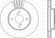 BDA2292.20 Brzdový kotouč OPEN PARTS