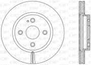 BDA2490.20 Brzdový kotouč OPEN PARTS