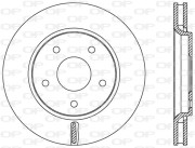 BDA2534.20 OPEN PARTS brzdový kotúč BDA2534.20 OPEN PARTS