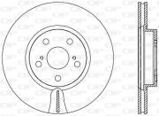 BDA2583.20 Brzdový kotouč OPEN PARTS