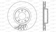 BDA2742.20 Brzdový kotouč OPEN PARTS