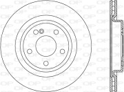 BDA2799.20 Brzdový kotouč OPEN PARTS