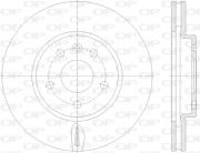 BDA2813.20 Brzdový kotouč OPEN PARTS