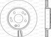 BDR1303.20 Brzdový kotouč OPEN PARTS