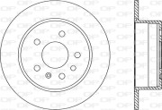 BDR1408.10 Brzdový kotouč OPEN PARTS