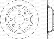 BDR1474.10 Brzdový kotouč OPEN PARTS