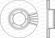 BDR1664.20 Brzdový kotouč OPEN PARTS
