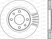 BDR1714.20 Brzdový kotouč OPEN PARTS