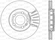 BDR1730.20 Brzdový kotouč OPEN PARTS