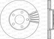 BDR1732.20 Brzdový kotouč OPEN PARTS