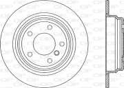 BDR1753.10 Brzdový kotouč OPEN PARTS