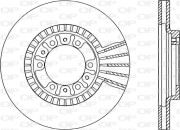 BDR1788.20 Brzdový kotouč OPEN PARTS