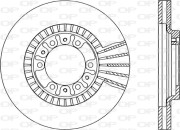 BDR1789.20 Brzdový kotouč OPEN PARTS