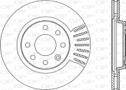 BDR1845.20 Brzdový kotouč OPEN PARTS