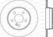 BDR1861.10 Brzdový kotouč OPEN PARTS