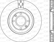 BDR1956.20 Brzdový kotouč OPEN PARTS