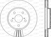 BDR1982.20 Brzdový kotouč OPEN PARTS