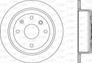 BDR2025.10 Brzdový kotouč OPEN PARTS