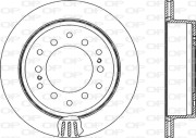 BDR2136.20 Brzdový kotouč OPEN PARTS