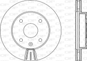 BDR2146.20 Brzdový kotouč OPEN PARTS