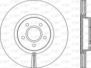 BDR2154.20 Brzdový kotouč OPEN PARTS