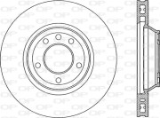 BDR2194.20 Brzdový kotouč OPEN PARTS