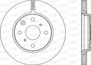 BDR2228.20 Brzdový kotouč OPEN PARTS