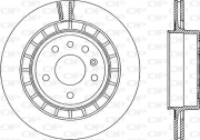 BDR2242.20 Brzdový kotouč OPEN PARTS