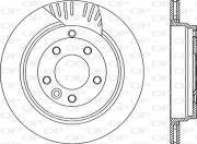 BDR2256.20 Brzdový kotouč OPEN PARTS