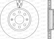 BDR2258.20 Brzdový kotouč OPEN PARTS