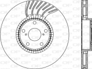 BDR2284.20 Brzdový kotouč OPEN PARTS