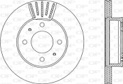 BDR2289.20 Brzdový kotouč OPEN PARTS