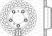 BDR2336.25 Brzdový kotouč OPEN PARTS