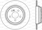 BDR2374.10 Brzdový kotouč OPEN PARTS