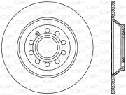 BDR2442.10 Brzdový kotouč OPEN PARTS