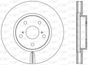 BDR2462.20 Brzdový kotouč OPEN PARTS