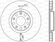 BDR2561.20 Brzdový kotouč OPEN PARTS