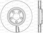 BDR2579.20 Brzdový kotouč OPEN PARTS