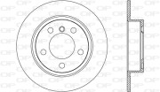 BDR2611.10 Brzdový kotouč OPEN PARTS