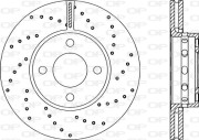 BDRS1040.25 Brzdový kotouč OPEN PARTS