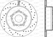 BDRS1568.25 Brzdový kotouč OPEN PARTS