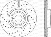 BDRS2266.25 Brzdový kotouč OPEN PARTS