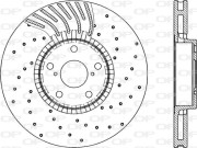 BDRS2285.25 Brzdový kotouč OPEN PARTS