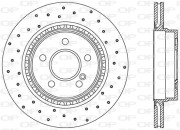 BDRS2396.25 Brzdový kotouč OPEN PARTS