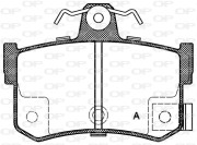 BPA0251.12 Sada brzdových destiček, kotoučová brzda OPEN PARTS