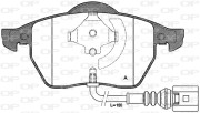 BPA0390.41 Sada brzdových destiček, kotoučová brzda OPEN PARTS