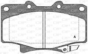 BPA0429.04 Sada brzdových destiček, kotoučová brzda OPEN PARTS