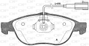 BPA0660.11 OPEN PARTS sada brzdových platničiek kotúčovej brzdy BPA0660.11 OPEN PARTS