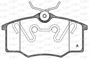 BPA0846.00 Sada brzdových destiček, kotoučová brzda OPEN PARTS